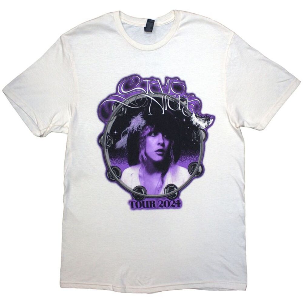 Stevie Nicks Unisex Adult Bella Donna Tour�'24 Back Print T-Shirt / Natural